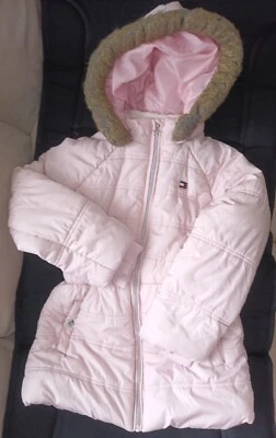 Tommy Hilfiger Niñas Chaqueta/abrigo acolchado forrado de lana - talla 10/12 Foto 1 de 4