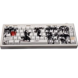 Original Height Keycaps With Chinese Forest Duel Theme Side Engraving for 130Key - Picture 1 of 8