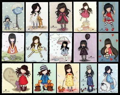 17 SCHEMI PUNTO CROCE  GORJUSS  CROSS STITCH DMC PATTERN GIRL BABY - Immagine 1 di 2