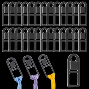 Embroidery Floss Organizer 50pcs Embroidery Thread Bobbins Clear Embroidery F... - Picture 1 of 2