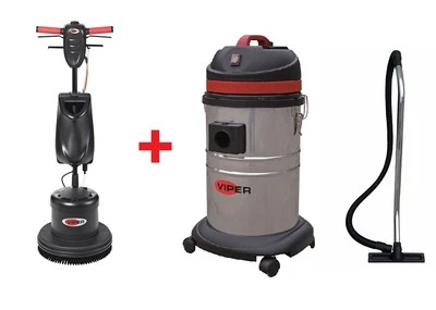 Nilfisk Profi Grundreiniger Set Einscheibenmaschine LS160 + Wassersauger LSU135 - Bild 1 von 4