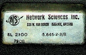 NETWORK SCIENCES SL-2300 2300 HZ SSB CRYSTAL FILTER for the DRAKE TR-7 TR-7A #1 - Picture 1 of 2