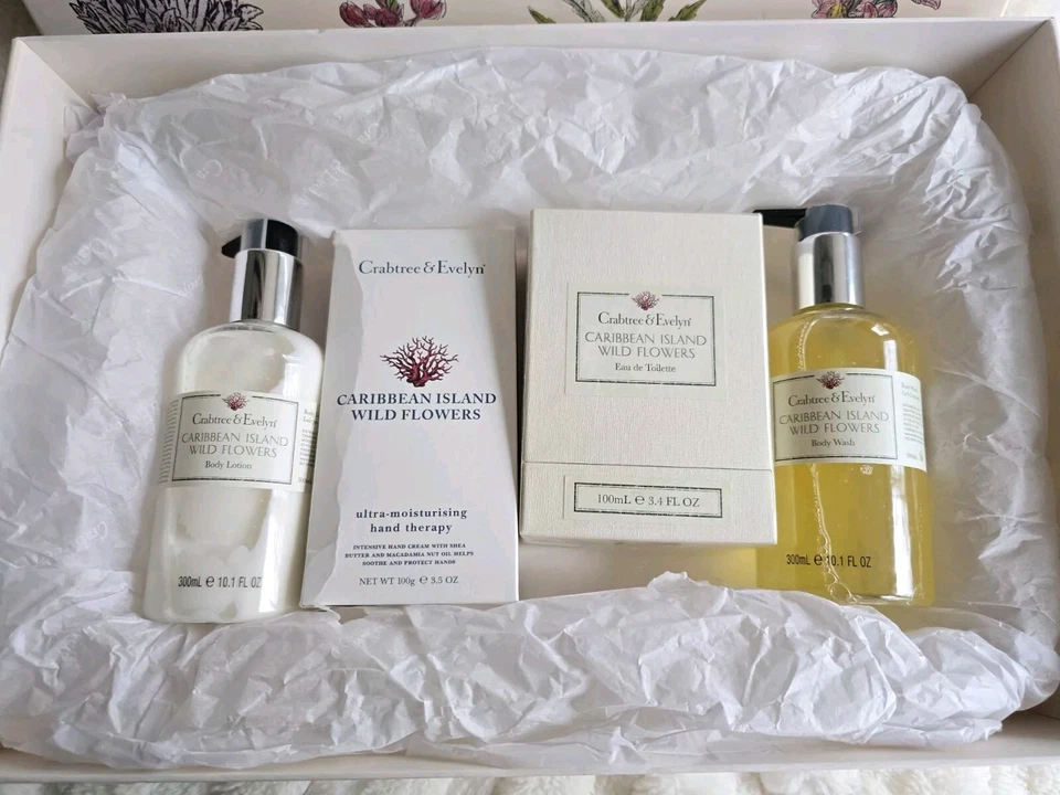 Crabtree & Evelyn Caribbean Island Wild Flowers Eau De Toilette 1oz