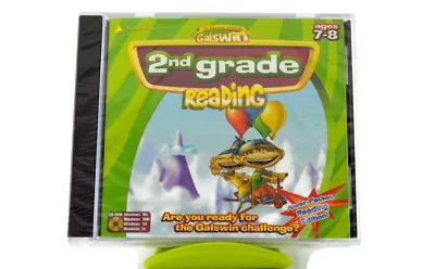 Galswin 2nd Grade Reading PC CD Rom 2001 Windows Me/2000/98/95 Age 7 To 8 Sealed - Image 1 of 4