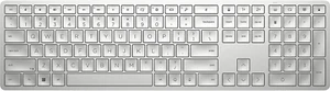 HP 970 3Z729AA#ABA Programmable Wireless Keyboard (Silver) - Picture 1 of 11
