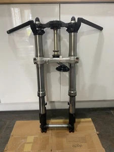HONDA CBR 929 Front End Forks, Top & Bottom Yokes, Wheel spindle, Clip ons (2) - Picture 1 of 24