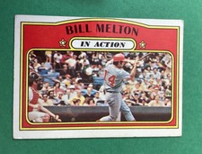 1972 Topps IA ACTION #184 Bill Melton Chicago White Sox VG-EX