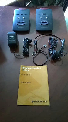 S10 Plantronics Telephone Headset System User Guide Included (B) - Image 1 of 4