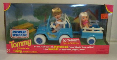Jeep Target 1998 Tommy & Kelly Power Wheels de Fisher-Price motorizado edición especial Foto 1 de 4