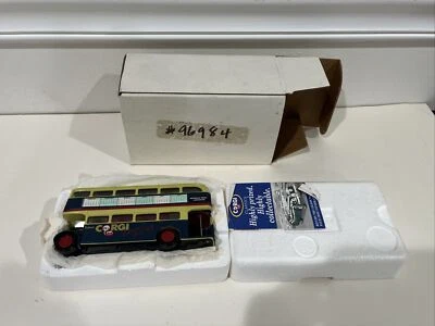 CORGI CLASSIC 1:64 SCALE COLLECTORS CLUB 1993 AEC REGENT BUS - 96984 - WHITE BOX - Image 1 of 2