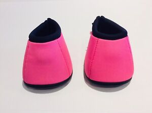 Horse Bell or Overreach Boots Dusty & Hot Pink  AUSTRALIAN MADE Protection