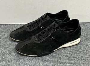 Cole Haan NikeAir Women's 9 B Suede Shoes Lace Up Black - Picture 1 of 9