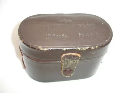 Genuine Brown Mamiya Sekor TLR 135mm F 4.5 Fitted Hard Camera Lens Case - Image 1 of 4