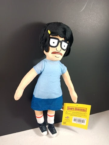 Bobs Burgers Stuffed Plush Toy Doll Official Toy 10" Cartoon Tina Belcher NEW Cover
