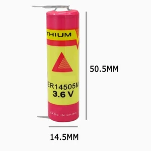 ER14505M Household Battery Plug-in 3.6V Battery Capacity 2200mAh Welding Foot - Picture 1 of 2