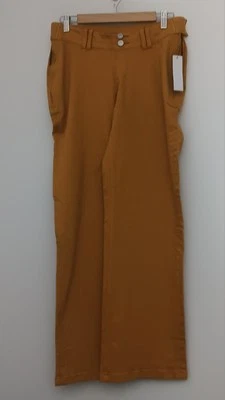 Denim & Co. Jeans Women's Size 10 Easy Stretch Wide Leg Harvest Gold Yellow NEW - Image 1 of 4