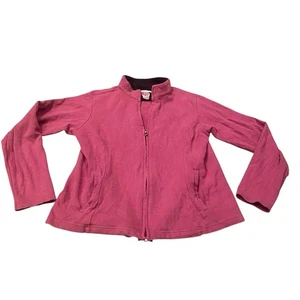 Chaqueta Peter Millar Mujer Cremallera Completa Rosa Talla Pequeña Roble Logo Golf 100% Algodón - Imagen 1 de 10