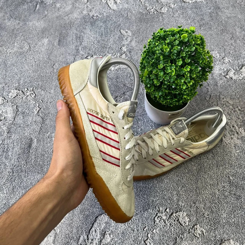 Adidas de Colección Años 80 Interior Super Hecho en Filipinas Años 80 Raro Foto 1 de 4