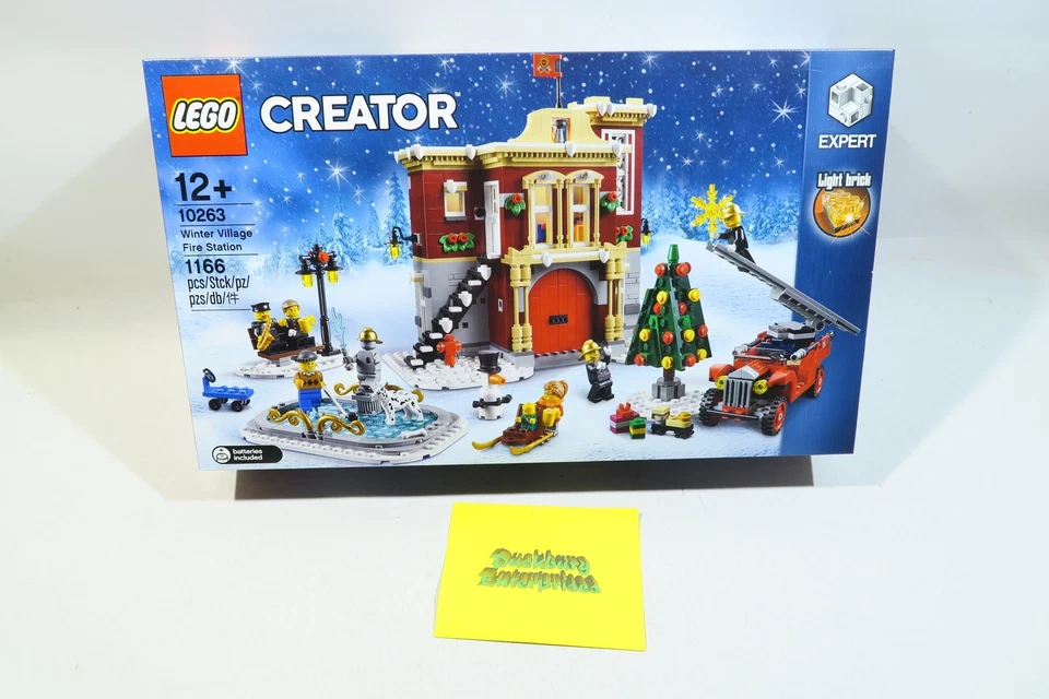 Lego 10263 Creator Winterliche Feuerwache fire station MIB / in OVP L3101 - Bild 1 von 4