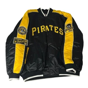 Vintage Pittsburgh Pirates Jacke Cooperstown Collection Satin - Bild 1 von 8