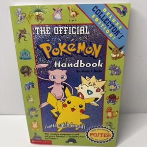 The Official Pokemon Handbook 1999 W/ Poster Vintage First Scholastic Printing - Bild 1 von 4