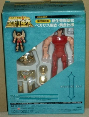 Saint Seiya Pegaso Nuevo Bronce Tela Oro 4.9" 12.5cm Figura Muñecas Bandai 2002 Foto 1 de 4