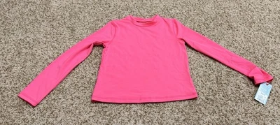 Cat & Jack 女孩长袖防晒衣 6/7 码粉色 — 第 1/4 张图片
