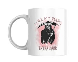 I Like My Books Extra Dark Mug - Picture 1 of 1