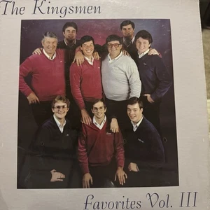 SEALED LP Southern Gospel Kingsmen Quartet "Favorites Volume 3" Anthony Burger - Imagen 1 de 2