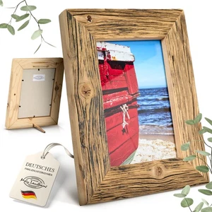 Cornice Per Foto In Stile Rustico Shabby Chic Marrone Scuro - Unico - Imagen 1 de 105