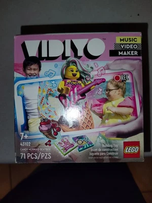 LEGO VIDIYO: Candy Mermaid Beatbox (43102). Piezas como nuevas en caja, caja abierta. Foto 1 de 3