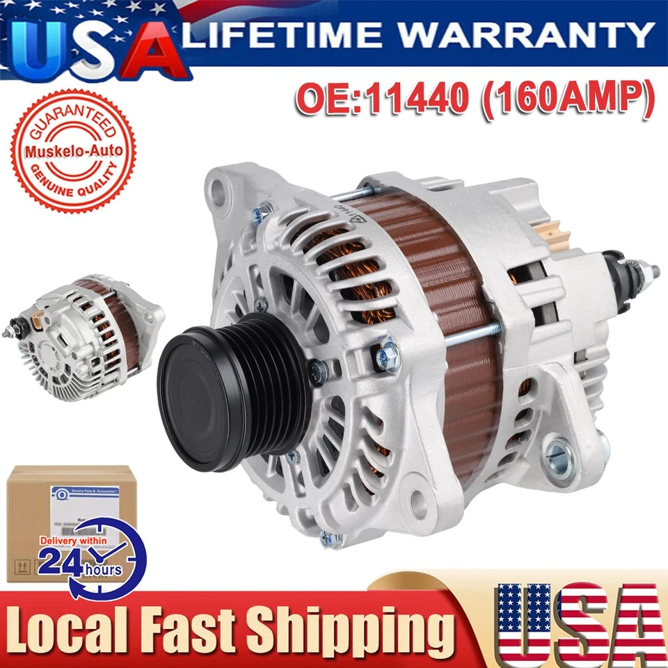 Alternator For Dodge Journey 2.4L 2009 2010 2011 2012 2013 2014 2015 2016-2020 Foto 1 de 4