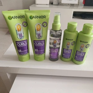Garnier Method For Curls Moisture Hair Spray, Pre Shampoo & Shampoo x 5 Bottles - Picture 1 of 6