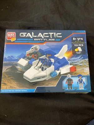 BLOCK TECH Galactic Battles Alien Encounter 113 Pieces *NEW* - Image 1 of 2