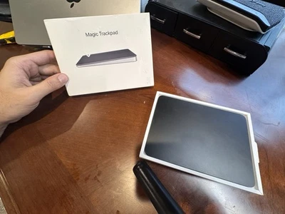 Apple Magic Trackpad - Black - USB-C - A3120 - Very Good Condition - Image 1 of 4