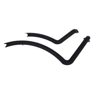 Sistema de tubos de escape Shortshots para Honda Shadow 1100 VT1100C VT1100C2 negro Foto 1 de 4