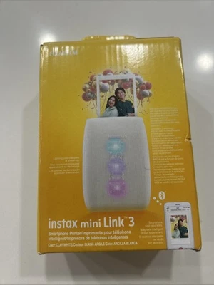 BRAND NEW Fujifilm Instax Mini Link 3 Wireless Smartphone Printer FACTORY SEALED - Image 1 of 4