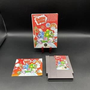 Bubble Bobble (NES, 1988 Taito) Complete CIB With Manual Box Nintendo - Picture 1 of 23