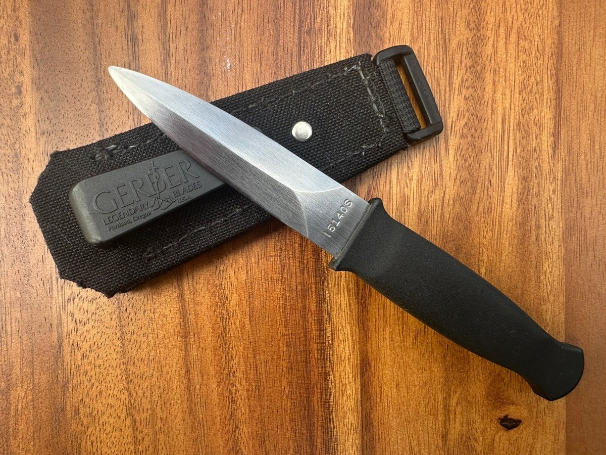 Gerber Stainless Steel Blade Collectible Vintage Factory Gerber Stainless Steel Blade Collectible Vintage Factory