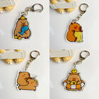 1Pc Capybara Acrylic Keychain Pendant Backpack Car Bag Key Ring Decor Kid Gijo