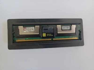 Kingston KVR667D2D4F5-2GI 2GB PC2-5300F Desktop RAM with heat sink - Image 1 of 3