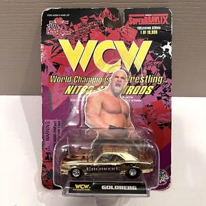Racing Champions WCW GOLDBERG 1:64 1970 Plymouth Barracuda Druckguss - BRANDNEU - Bild 1 von 2
