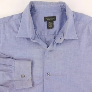 Mens Banana Republic XL Blue Button Up Shirt Long Sleeve - Picture 1 of 14