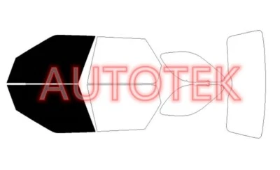 Película precortada tinte de ventanas delanteras de dos puertas para Land Rover Discovery 2019-2025 Foto 1 de 4