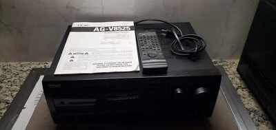 TEAC AG-V8525 AV Sonido Envolvente Home Theater Receptor Paquete Control Remoto Manual Funciona Foto 1 de 4