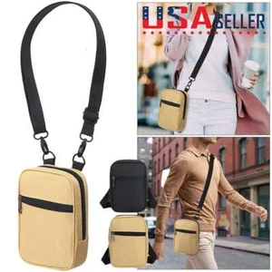 Crossbody Sling Rucksack Brusttasche Herren Damen klein Crossbody Handytasche - Bild 1 von 14