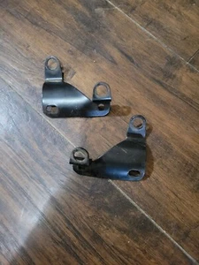 Jeep Wrangler TJ 97-02 OEM Factory Soft Top Mounting Brackets Only LH RH Pair - Foto 1 di 3