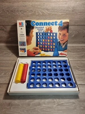 Vintage Connect 4 Game Boardgame By MB Games - Boxed - 1993 - Image 1 of 4