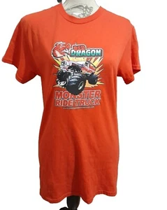 Monster Truck Red Kids T shirt 9 - 11 Years - Picture 1 of 3