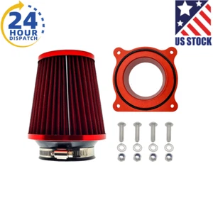 Air Filter Intake Holder Adapter K+N Pro Flow For Yamaha Raptor 700 700R 2006-21 - Picture 1 of 8